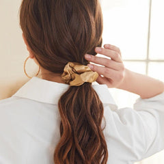 12pcs Silky Satin Scrunchies Large Scrunchies Colorful Hair Accessories