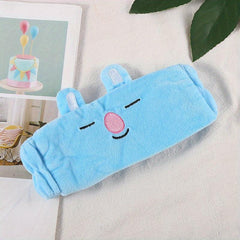 Plush Cartoon Headband for Skincare Makeup Spa Hair Accessories