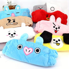 Plush Cartoon Headband for Skincare Makeup Spa Hair Accessories