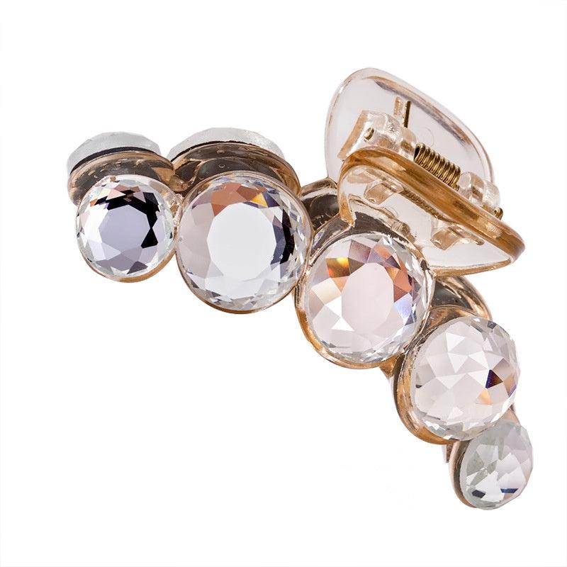Crystal Rhinestone Hair Claw Clips Strong Hold Ponytail Clips
