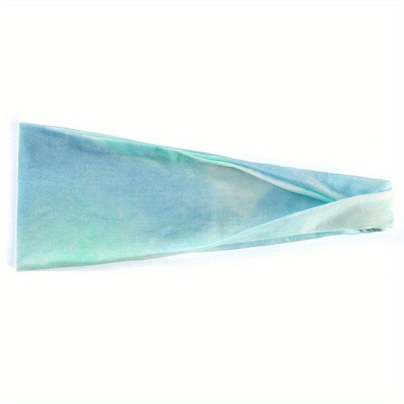 Tie Dye Wide Boho Headband for Women