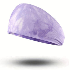 Tie Dye Wide Boho Headband for Women