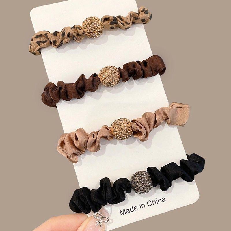 Rhinestone Hair Ties Ponytail Holder
