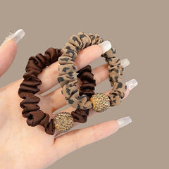 Rhinestone Hair Ties Ponytail Holder