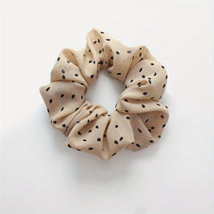 Polka Dot Scrunchies Hair Tie Large Hair Rope Style Hair Ring Ponytail Holder