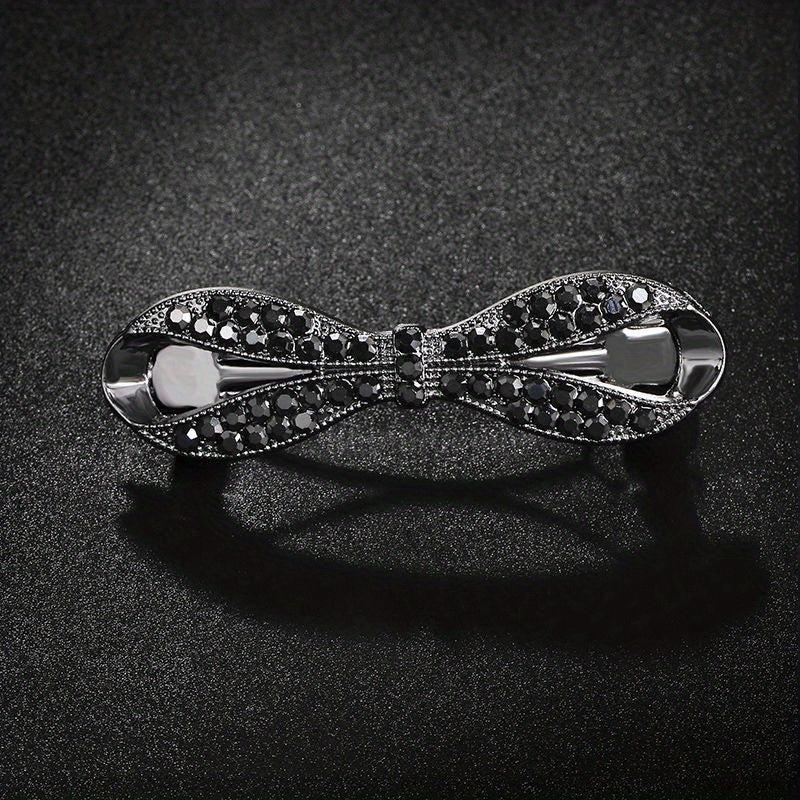 Crystal Bowknot Spring Clip Women's Hair Clip
