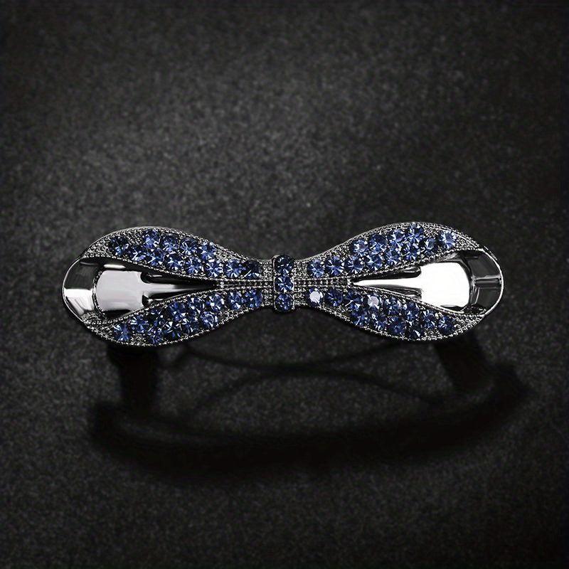 Crystal Bowknot Spring Clip Women's Hair Clip