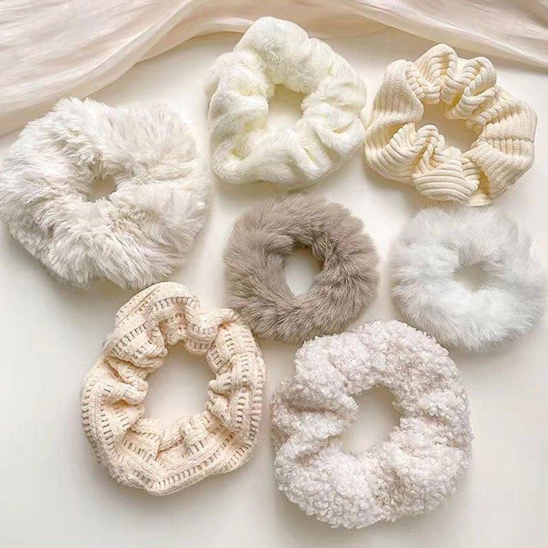 Classic Hair Scrunchies For Women Hair Ties