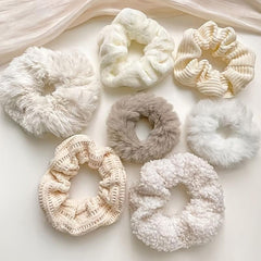Classic Hair Scrunchies For Women Hair Ties