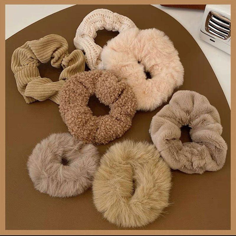 Classic Hair Scrunchies For Women Hair Ties