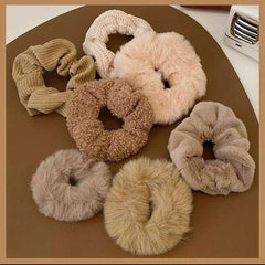 Classic Hair Scrunchies For Women Hair Ties