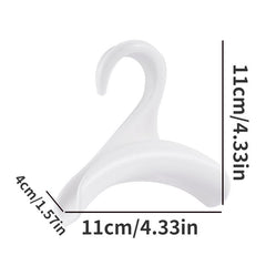 Arch Coat Rack Hanger Stand Handbag Hooks Space Saving Bag Holders