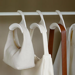 Arch Coat Rack Hanger Stand Handbag Hooks Space Saving Bag Holders