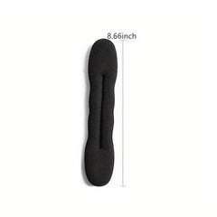 4pcs Solid Hair Bun Maker Sponge Hair Braiding Tool Vintage Magic Hair Styling