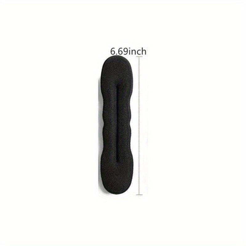 4pcs Solid Hair Bun Maker Sponge Hair Braiding Tool Vintage Magic Hair Styling