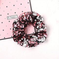 Sequined Scrunchie Large Hair Tie Head Accessory