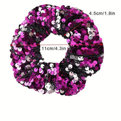 Sequined Scrunchie Large Hair Tie Head Accessory