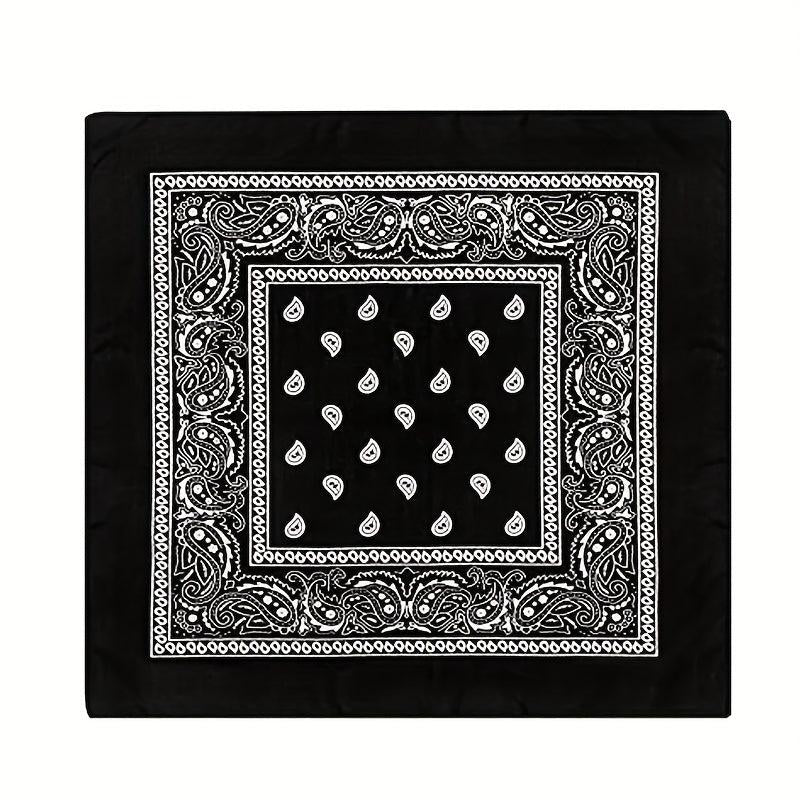 55 Square Paisley Print Scarf Bandana Headband Wrap