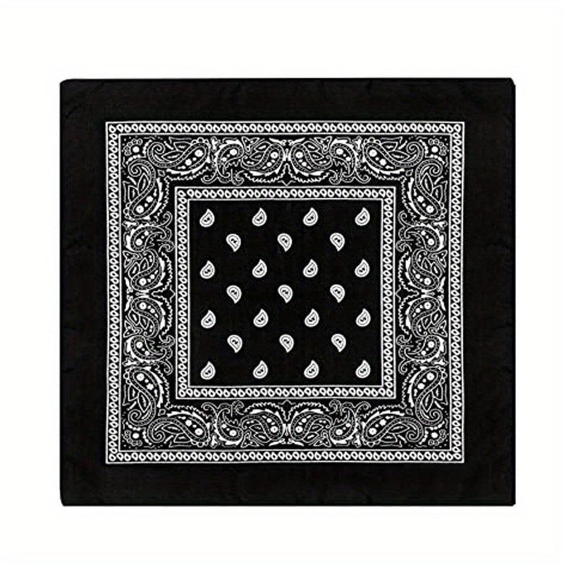 55 Square Paisley Print Scarf Bandana Headband Wrap