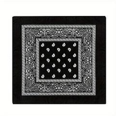 55 Square Paisley Print Scarf Bandana Headband Wrap