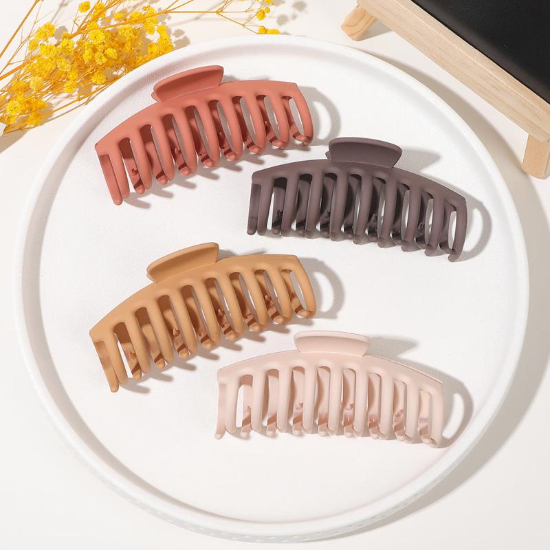 4pcs Hair Claw Clips For Women Large Claw Clip For Thin Thick Curly Hair