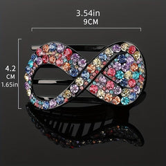 Rhinestone Hair Claw Clip Styling Tool Crab Clip