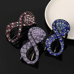 Rhinestone Hair Claw Clip Styling Tool Crab Clip