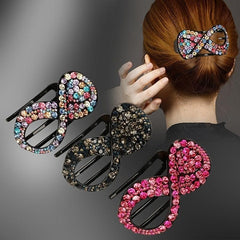 Rhinestone Hair Claw Clip Styling Tool Crab Clip