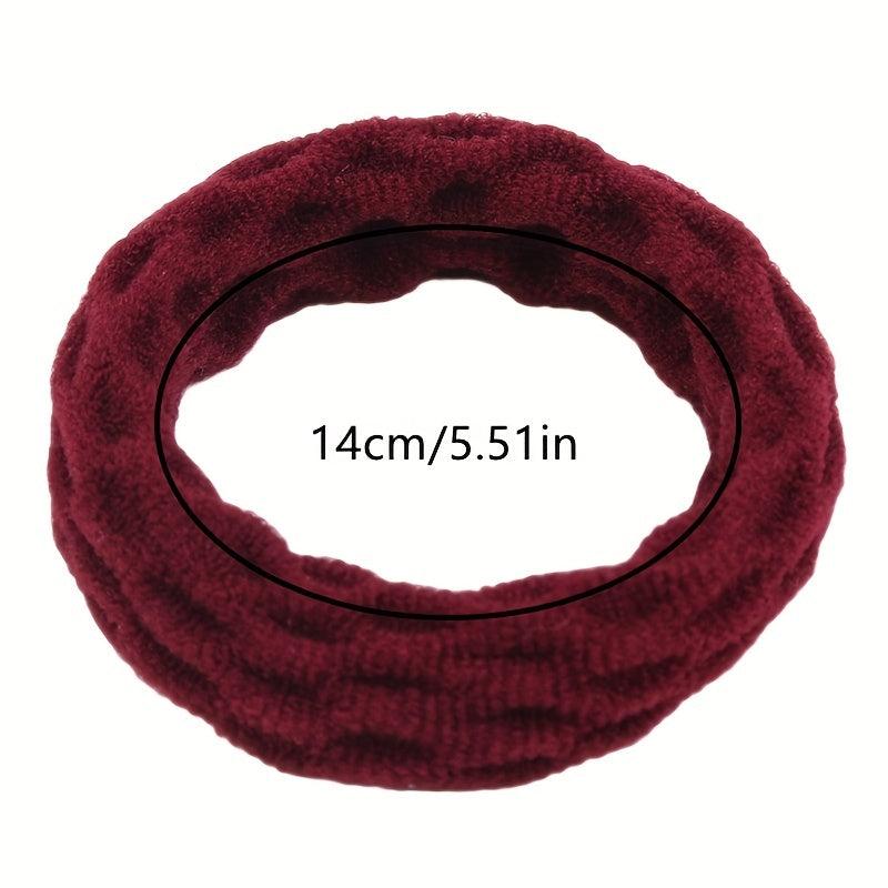 10pcs Hair Tie Elastic Rubber Band Hair Accessories