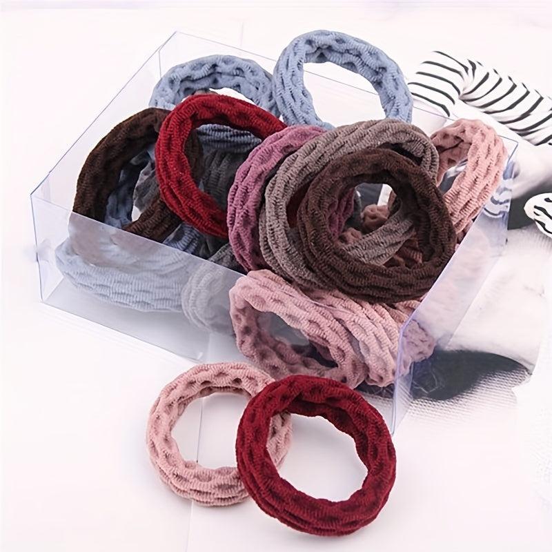 10pcs Hair Tie Elastic Rubber Band Hair Accessories