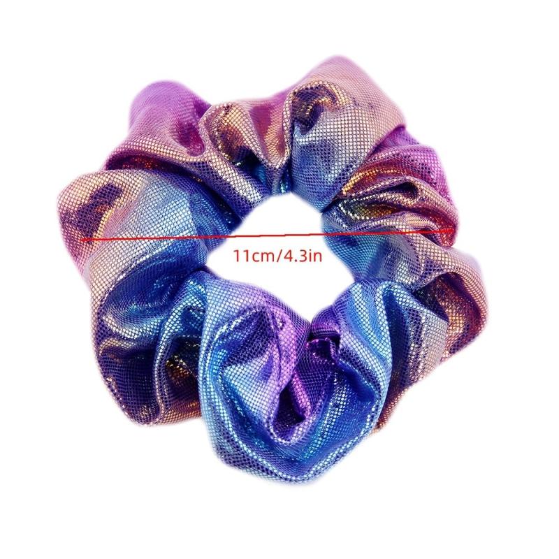 10pcs Mermaid Hair Scrunchies for Dance Party