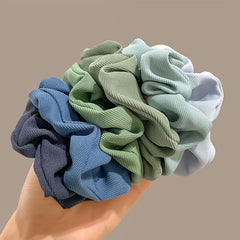5pcs Scrunchies Rings Ponytail Hair For Girls Ties Ropes Bands Elastic Women