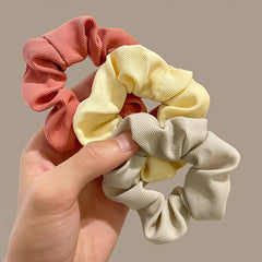 5pcs Scrunchies Rings Ponytail Hair For Girls Ties Ropes Bands Elastic Women