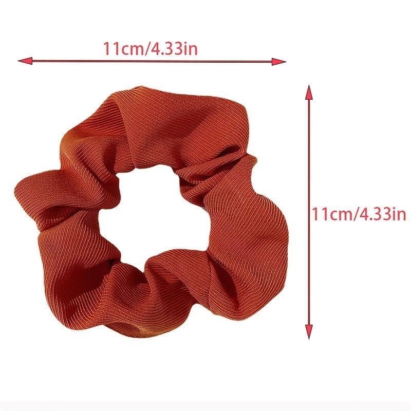 5pcs Scrunchies Rings Ponytail Hair For Girls Ties Ropes Bands Elastic Women