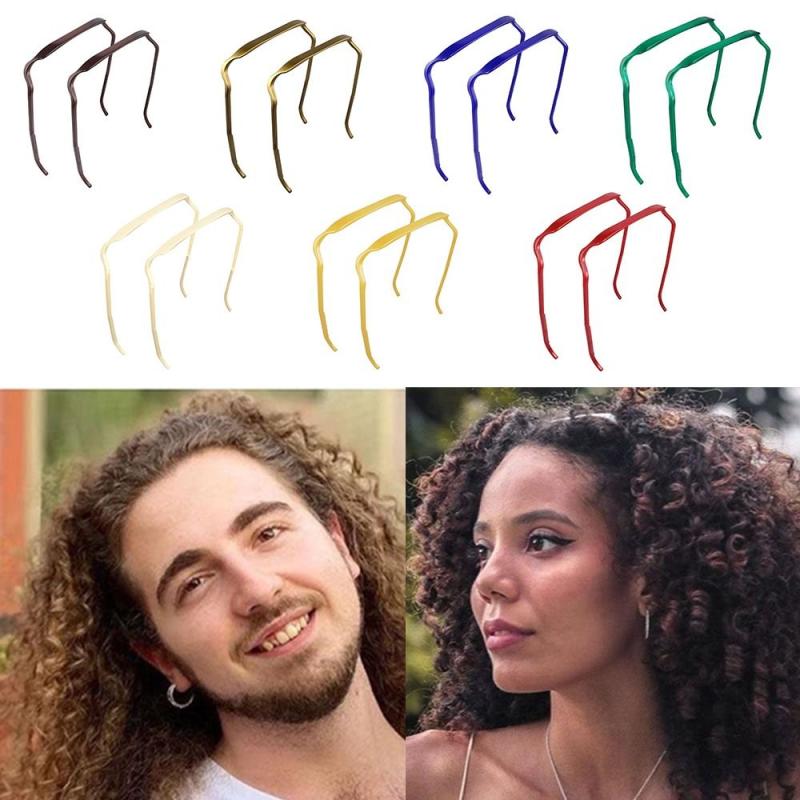 Invisible Plastic Hair Hoop for Thick Curly Hair, Headband Hairstyle Fixing Tool