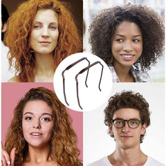 Invisible Plastic Hair Hoop for Thick Curly Hair, Headband Hairstyle Fixing Tool
