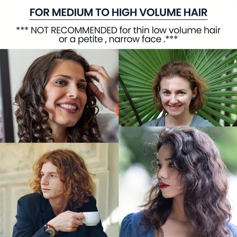 Curly Thick Hair Headband Invisible Hair Hoop Fixing Tool