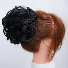 Natural Curly Hair Wigs Women Costume Christmas Holiday Party Accessory