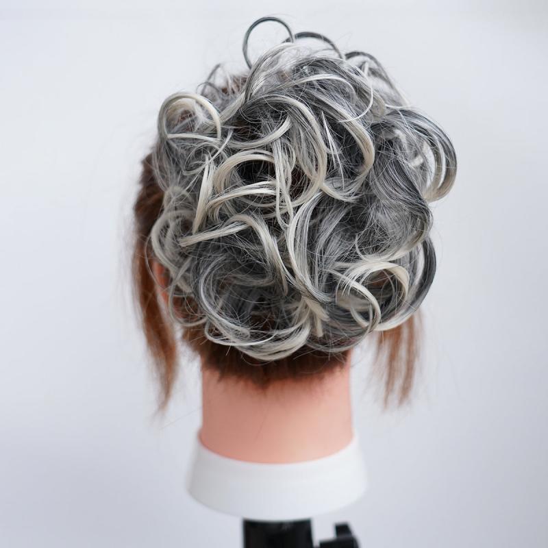 Natural Curly Hair Wigs Women Costume Christmas Holiday Party Accessory