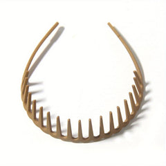 Colorful Matte Head Hoop Toothed Headband Hair Accessories