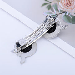 Golden Metal Hairpin Hair Clips Sunglasses Shape Hair Barrettes Hair Accessories