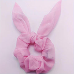 Glitter Neon LED Scrunchie Bow Hair Tie Halloween Accessory