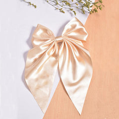 French Style Bow Hair Clips with Ribbon Hairpin for Girls