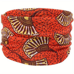Boho Style Flower Pattern Elastic Headband