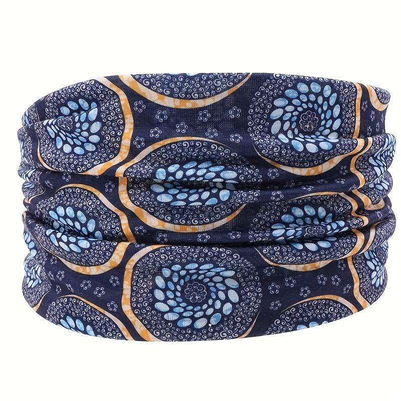 Boho Style Flower Pattern Elastic Headband