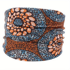 Boho Style Flower Pattern Elastic Headband