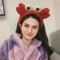 Cartoon Crab Claw Hair Band for Women Girls