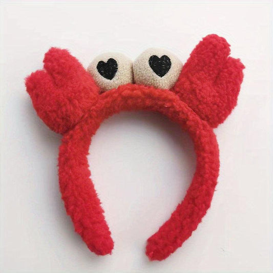 Cartoon Crab Claw Hair Band for Women Girls