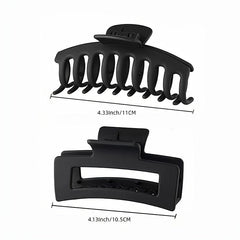 8pcs 16pcs Matte Hair Claw Clips Strong Hold Vintage Jaw Clips
