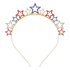 American Element Rhinestone Headband Star Pattern Hair Hoop